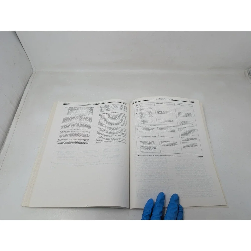 1980 Ford Car Shop‎ Manual Engine Diagnosis Emissions All Models Manual Book 2nd